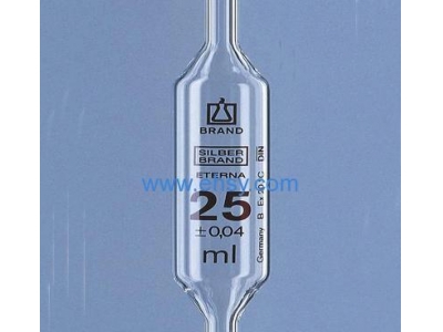 BRAND br29715 A級(jí)胖肚移液管25ml